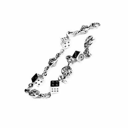 DICE AND CROSSBALL BRACELET 4