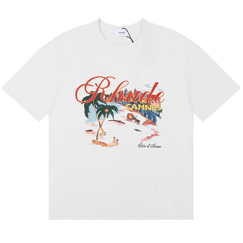 RHUDE Cannes Beach T-shirt